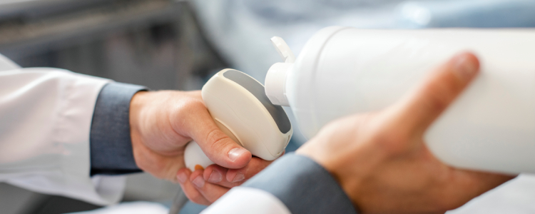 providing information about superficial ultrasound